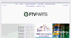 Desktop Screenshot of ftvparts.com