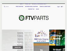 Tablet Screenshot of ftvparts.com